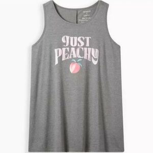 Torrid Just Peachy Everyday Tank 5X 28